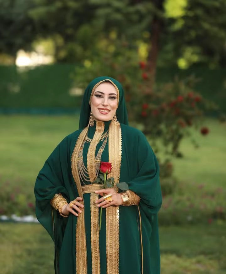 عباية مغربية قفطان مطرزة